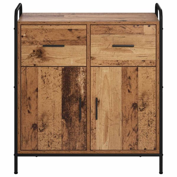 Sideboard Gammalt trä 97 x 33 x 81 cm Konstruerat trä
