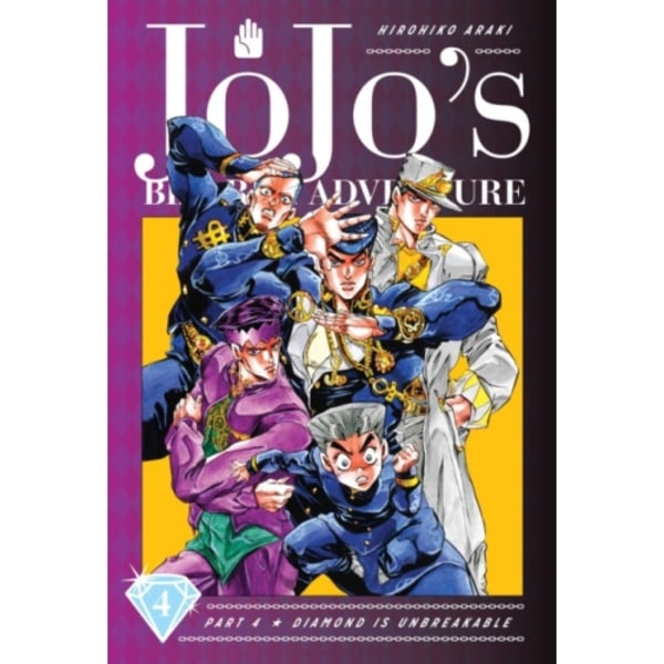 JoJo's Bizarre Adventure: Part 4--Diamond Is Unbreakable, Vol. 4 (inbunden, eng)