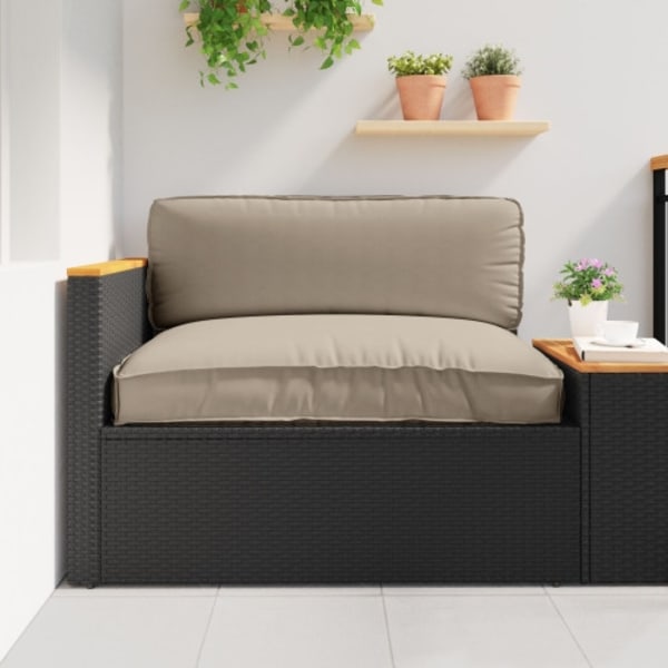Utomhus Kudde Taupe Polyester 120 x 12 x 80 cm