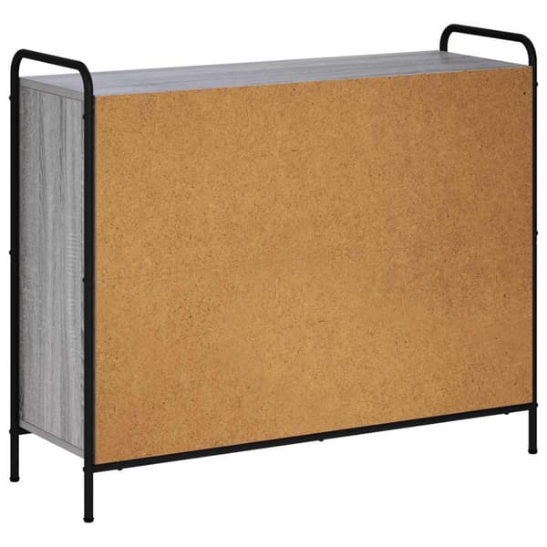 Sideboard Grå Sonoma 97 x 33 x 81 cm Konstruerat trä