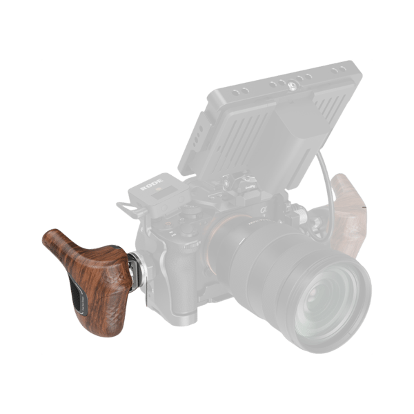 SmallRig 5162 ImageGrip Series Wooden Handle with ARRI Rosette (Left Side)