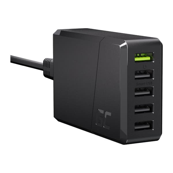 Green Cell ChargeSource 5 strömadapter - USB - 52 watt