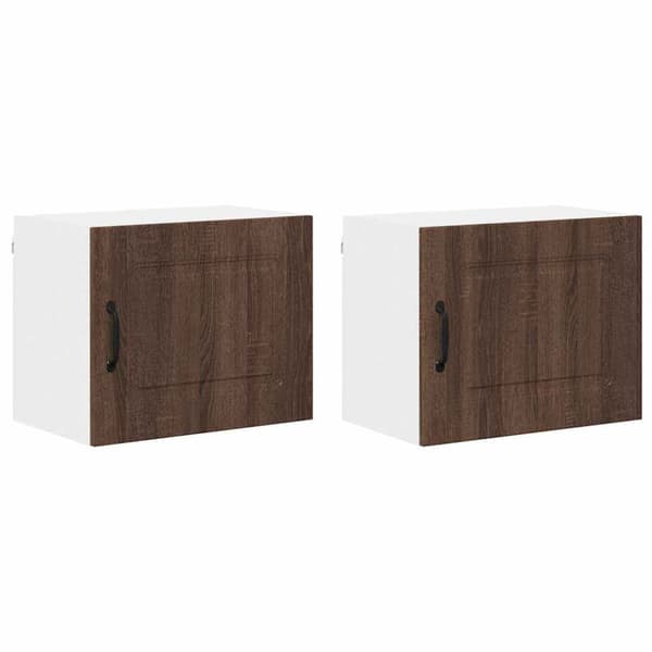 Diskmaskin panel Kalmar 2 pcs Brun Ek 50 x 31 x 40 cm