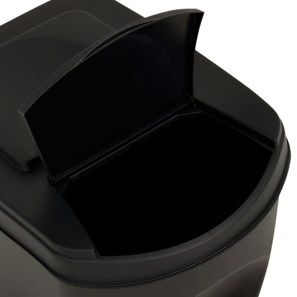 Staplingsbara soptunnor 3 st antracit 75 L