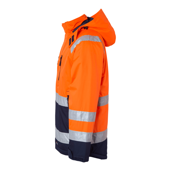 122 Jacket Fluorescent orange/navy Unisex