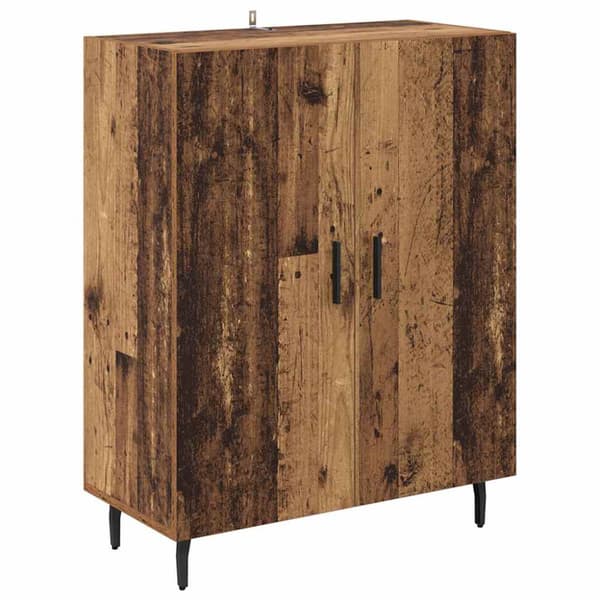 Sideboard Gammalt trä 69,5 x 34 x 90 cm Konstruerat trä