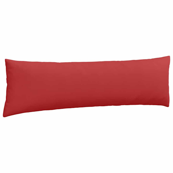 Sofakuddar 2 pcs Röd 145 x 40 cm tyg