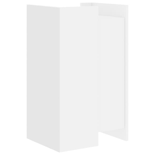 Skänk vit 45x35x75 cm konstruerat trä
