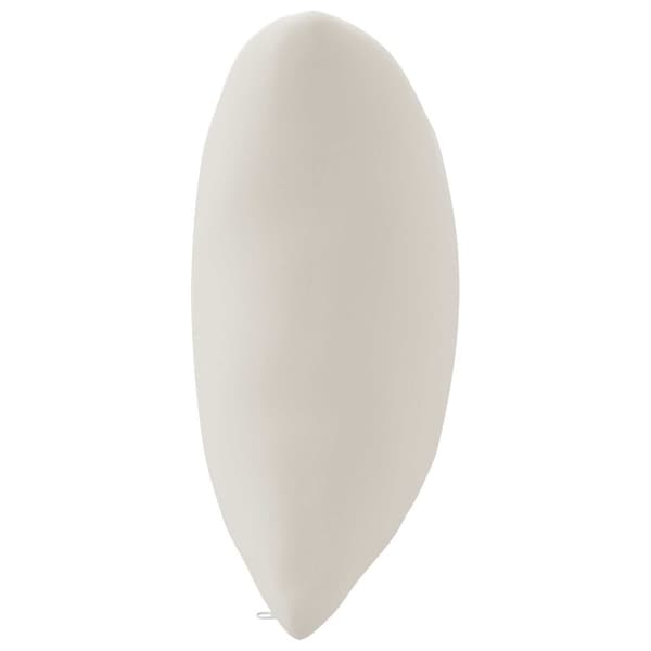 1-delad ryggkudde PUTTEN 100% Polyester Vit 70 x 40 x 15 cm