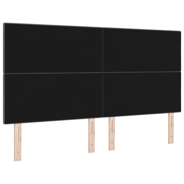 Huvudgavel Mörkgrå 180 cm Sammet