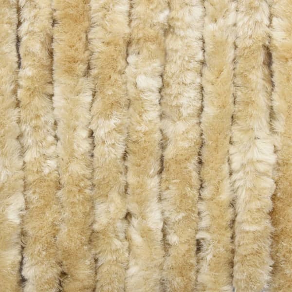 Insektsdraperi beige 56x200 cm chenille