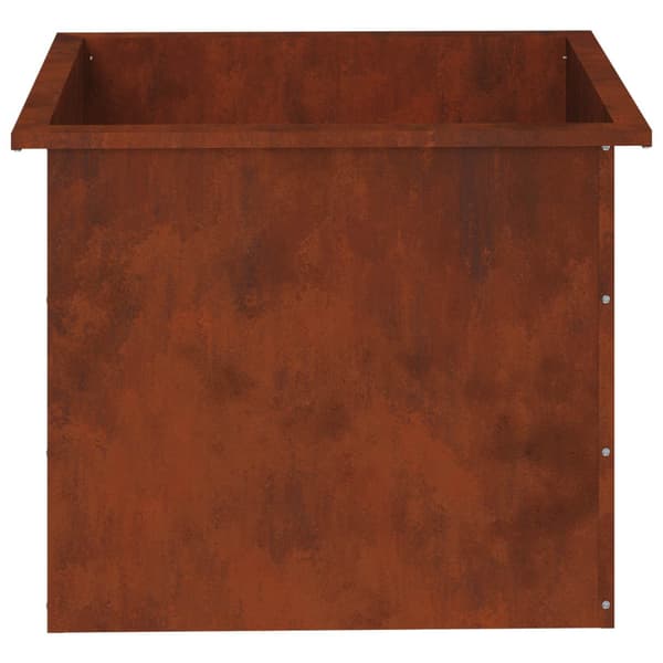 Odlingslåda med LED 2 st Rostig 50 x 60 x 48 cm