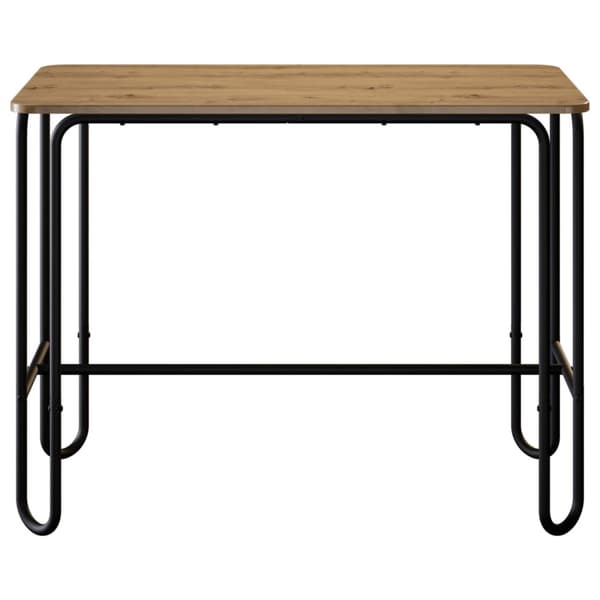 Matbord 100 x 50 x 75 cm Konstruerat trä Artisan-ek Rektangulär