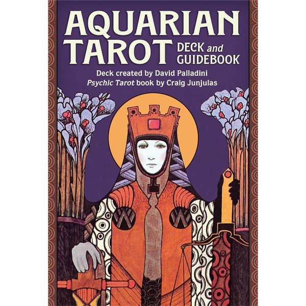 Aquarian Tarot Combination (Deck + Book "Psychic Tarot")