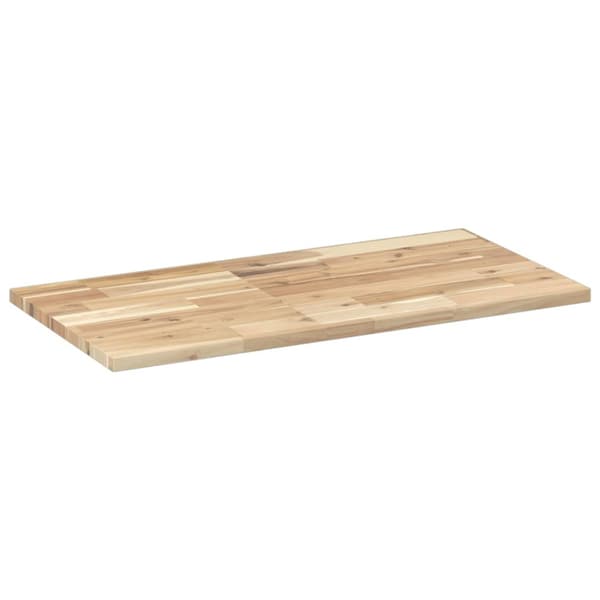 Bordsskiva 60x40x2 cm rektangulär massiv akacia