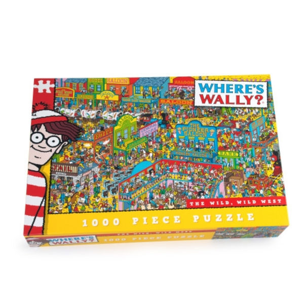 University Games - Where's Wally - The Wild Wild West - 1000pc (710-5925)