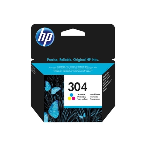 HP 304 - färg (cyan, magenta, gul) - original - bläckpatron