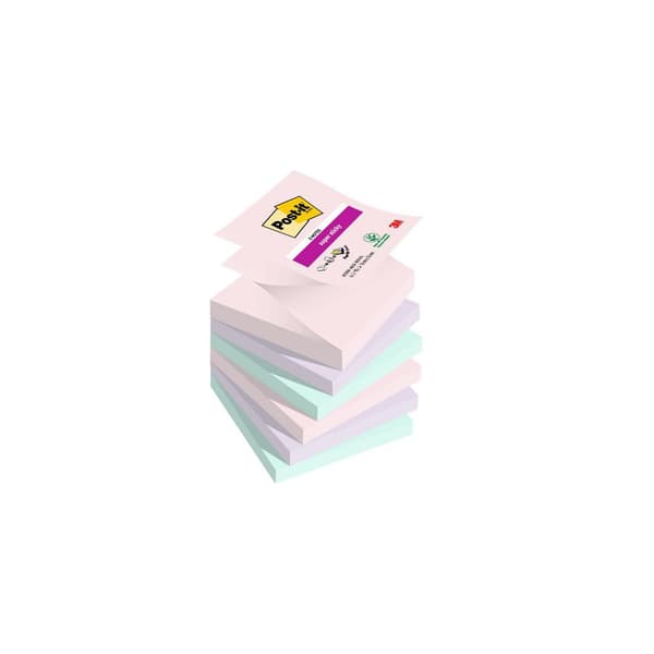 Notes POST-IT SS Z-bl Soulful 76x76 6/fp