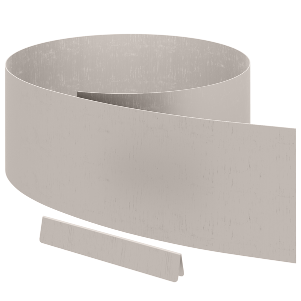 Kant för gräsmatta 4 pcs Rostig 450 x 0,05 x 25 cm