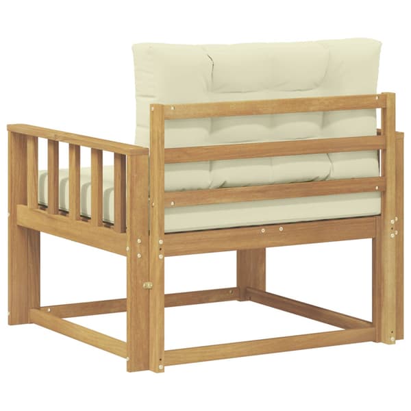 Utomhus Mellansoffa Polyester Vit