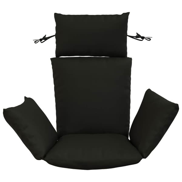 Adirondack Kudde PUTTEN 100% Polyester Svart 60 x 145 x 10 cm