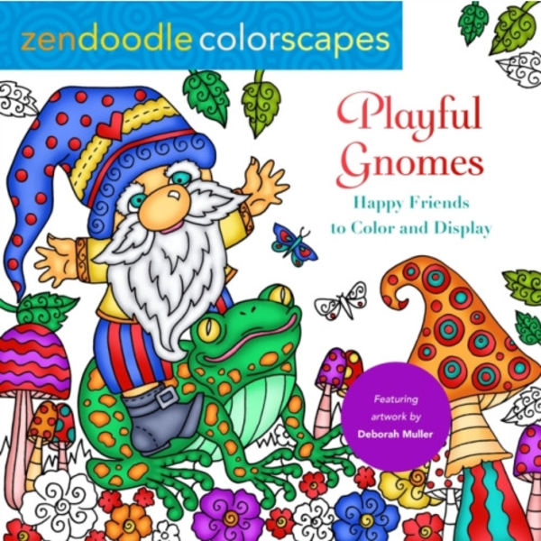 Zendoodle Colorscapes: Playful Gnomes (häftad, eng)