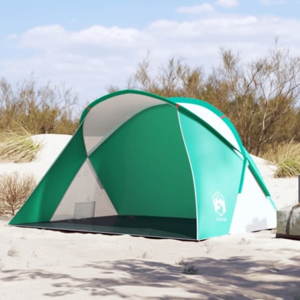 Strandtält havsgrön pop-up vattentät