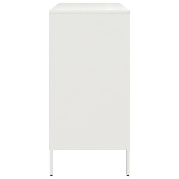 Skänk vit 68x39x79 cm stål