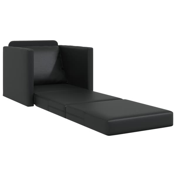 Soffsäng 60cm Svart Konstläder