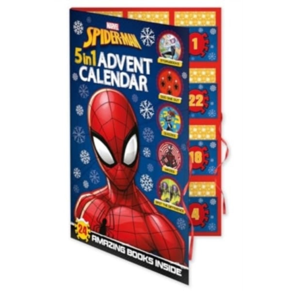 Marvel Spider-Man: 5-in-1 Advent Calendar (häftad, eng)