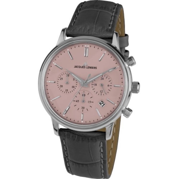 JACQUES LEMANS 1-209F - Quartz Klocka Herr (39MM)