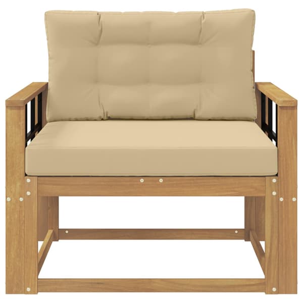 Utomhus Mellansoffa Polyester Vit