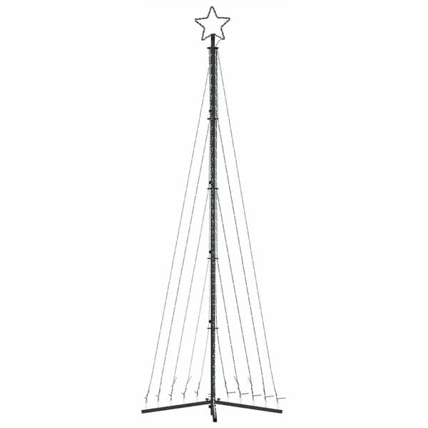 LED julgran 495 LEDs blå 300,5 cm