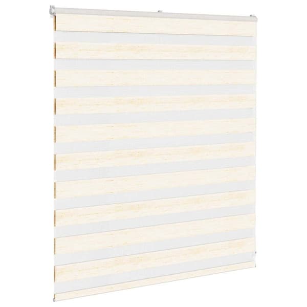Rullgardin zebra 125x100 cm tyg bredd 120,9 cm polyester