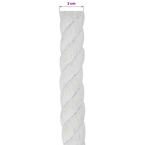 Rep Vit 2 x 2 x 2500 cm Bomull