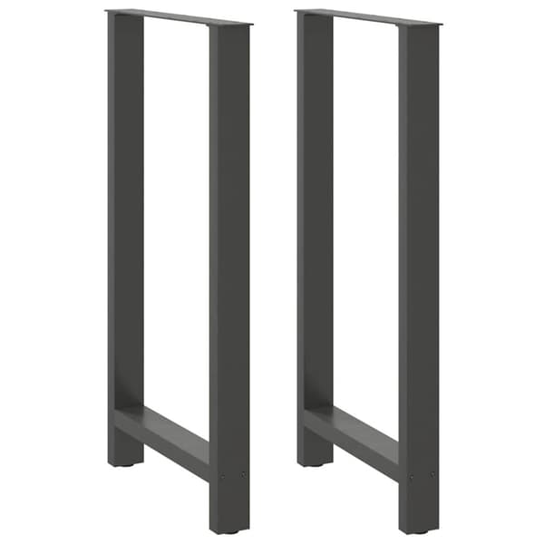 Barbordsben antracit 2 st 60x(110-111) cm stål