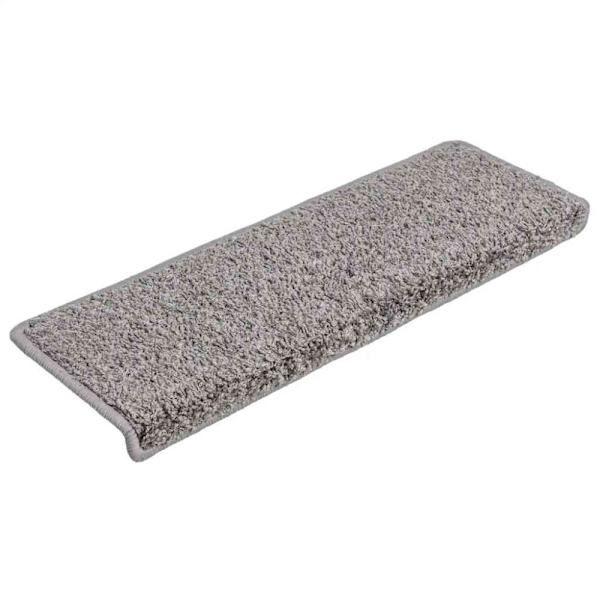 Trappmattor 30 st 65x21x4 cm grå rektangulär kant