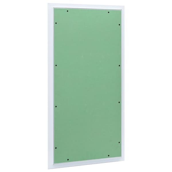 Åtkomstpanel Grön och Silver 45 x 85 cm Aluminium och gips