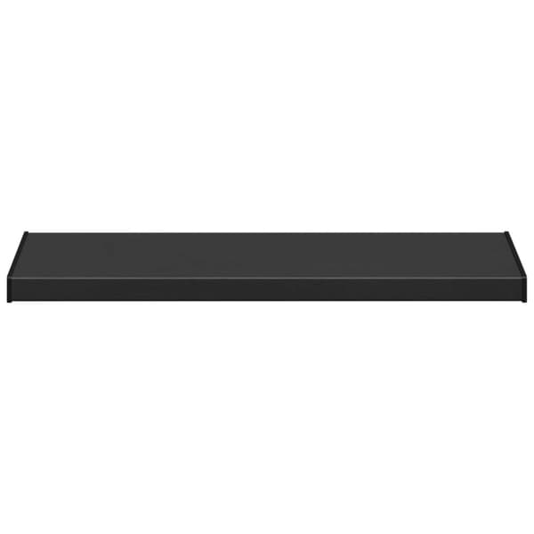 Fönsterbräda Svart med träådring 60 x 40 x 4,5 cm PVC