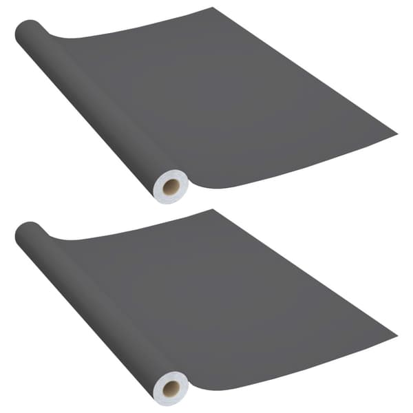 Dekorplast 2 st grå 500x90 cm PVC