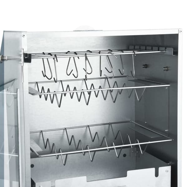Rökskåp med kallröksgenerator galvaniserat stål
