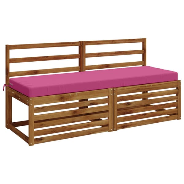 2-delade Bänk Kuddar SOEST 2 st 100% Polyester Rosa