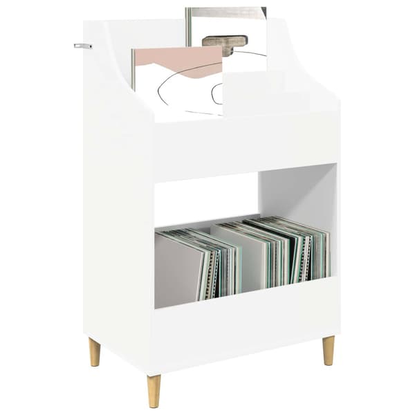 Mediasyllar Vit 70,5 x 46 x 112 cm Konstruerat trä