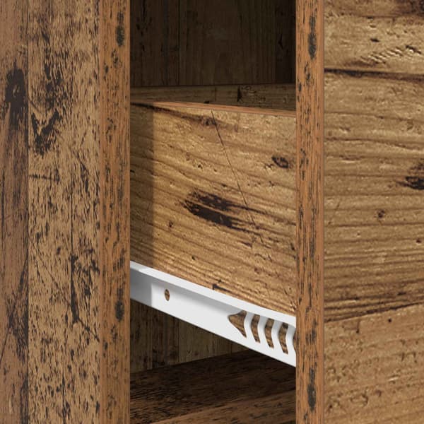 Sideboard Gammalt trä 75 x 33 x 80 cm Konstruerat trä