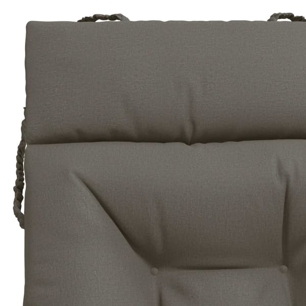 Solstol Kudde VIANEN 100% Polyester Grå 200 x 50 x 8 cm