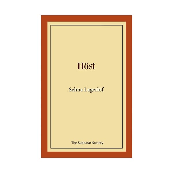 Höst (häftad)