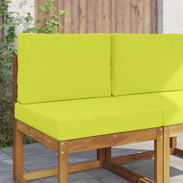 Utomhus Soffa Kudde 2 pcs Grön Polyester