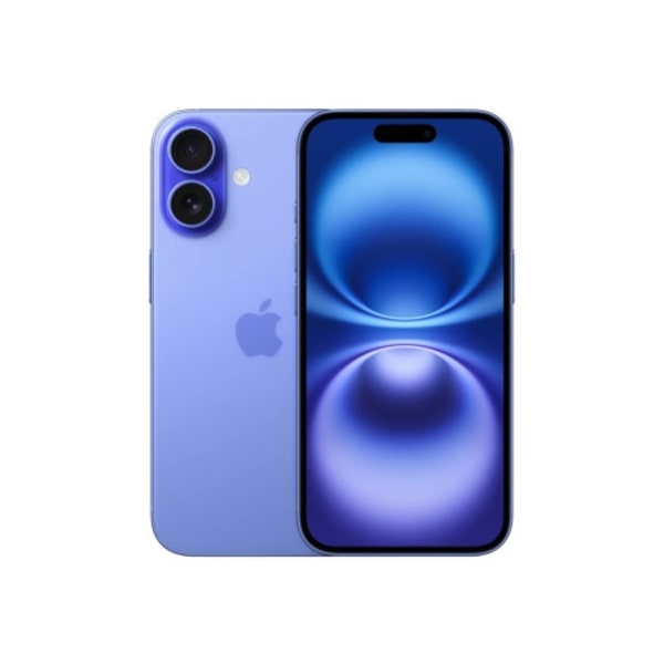 Apple iPhone 16 - ultramarinblå - 5G smartphone - 128 GB - GSM Blå