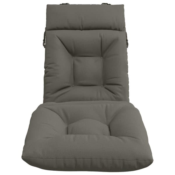 Solstol Kudde VIANEN 100% Polyester Grå 200 x 50 x 8 cm