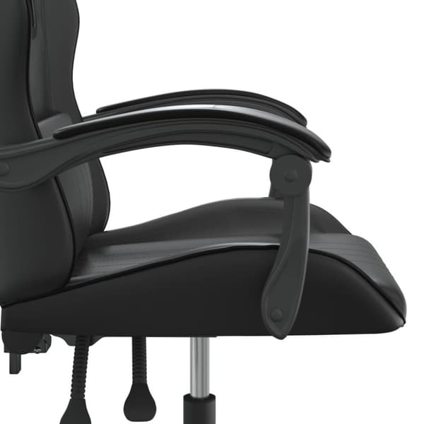 Gamingstol svart konstläder